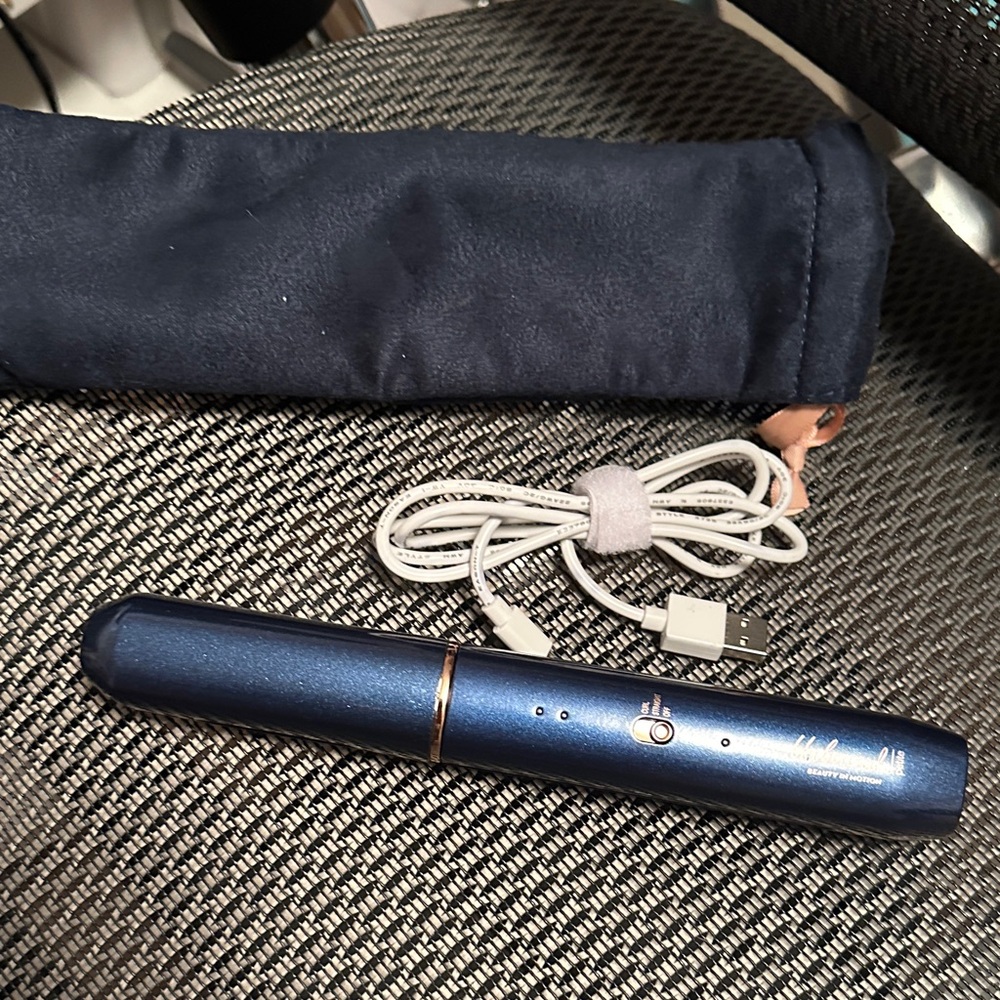 Blue Hair Styling Tool